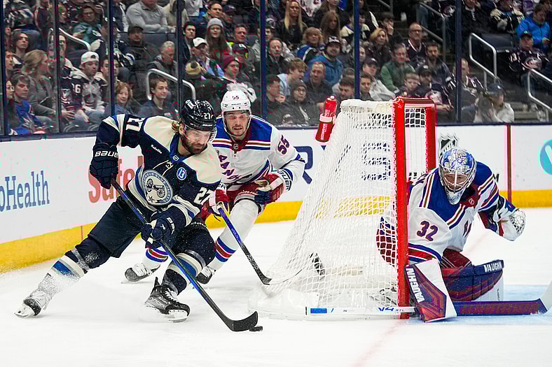 NHL: New York Rangers at Columbus Blue Jackets