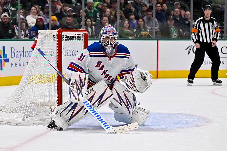 NHL: New York Rangers at Dallas Stars