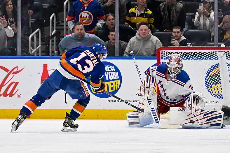NHL: New York Rangers at New York Islanders