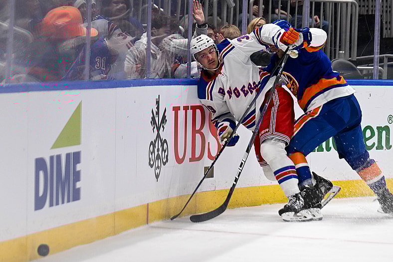 NHL: New York Rangers at New York Islanders