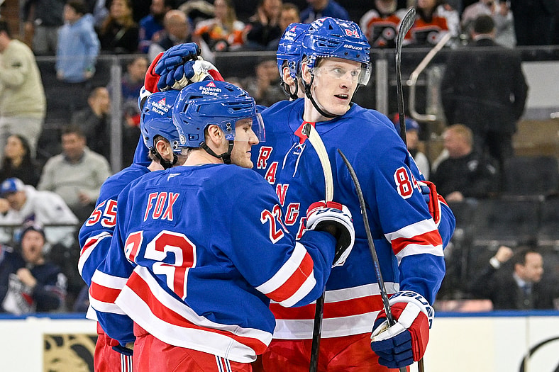 NHL: Philadelphia Flyers at New York Rangers