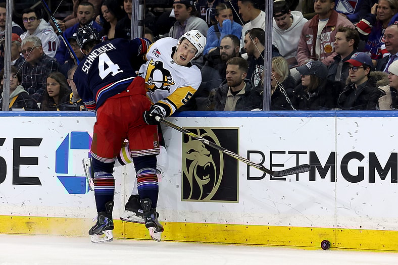 NHL: Pittsburgh Penguins at New York Rangers