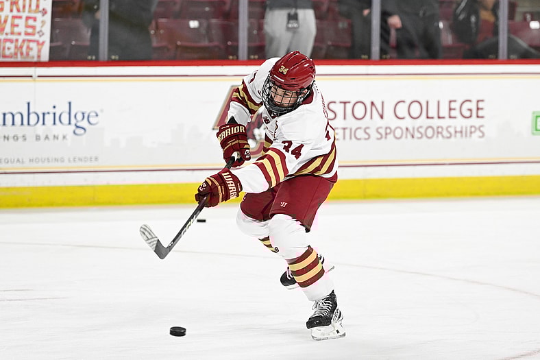 NCAA Hockey: New Hampshire at Boston College