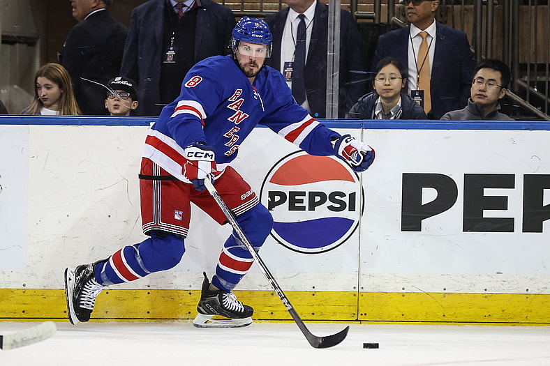 NHL: Calgary Flames at New York Rangers