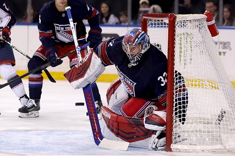 NHL: Columbus Blue Jackets at New York Rangers