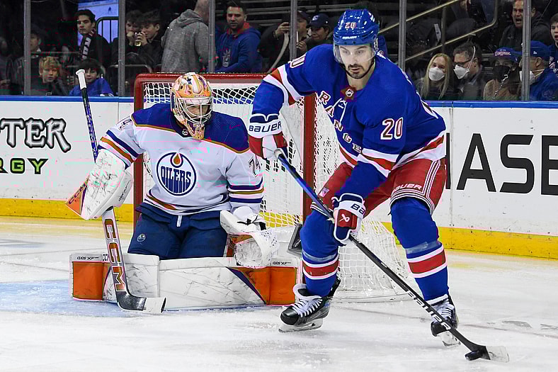 NHL: Edmonton Oilers at New York Rangers