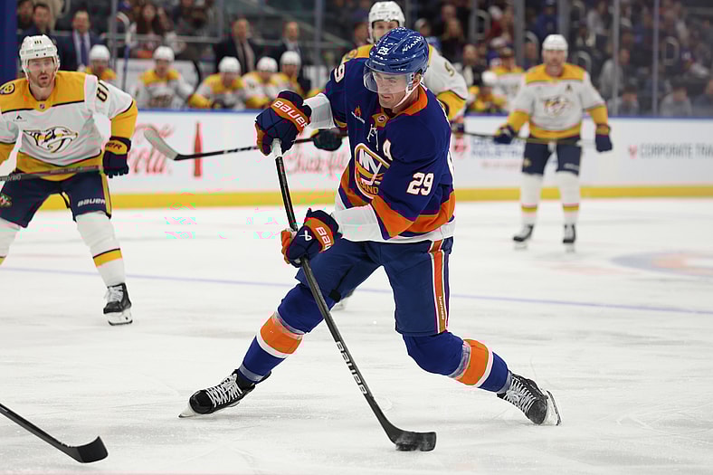 NHL: Nashville Predators at New York Islanders