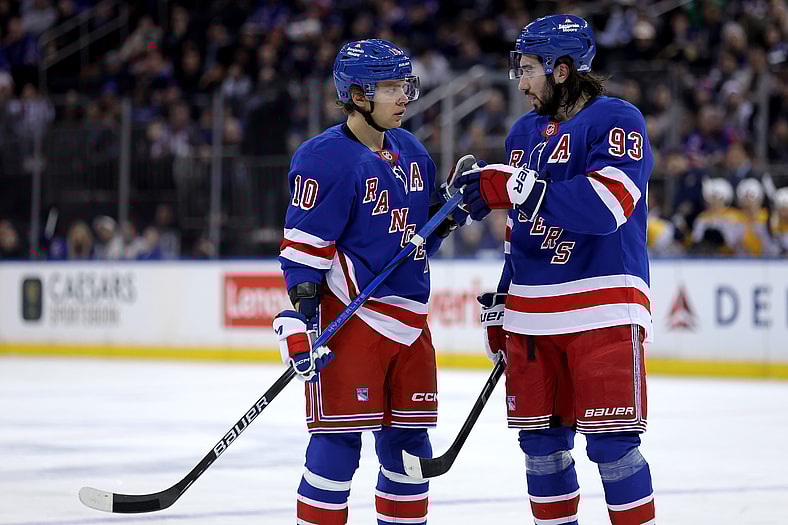 NHL: Nashville Predators at New York Rangers
