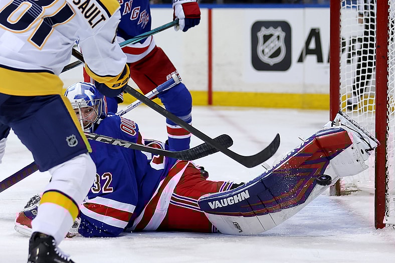NHL: Nashville Predators at New York Rangers