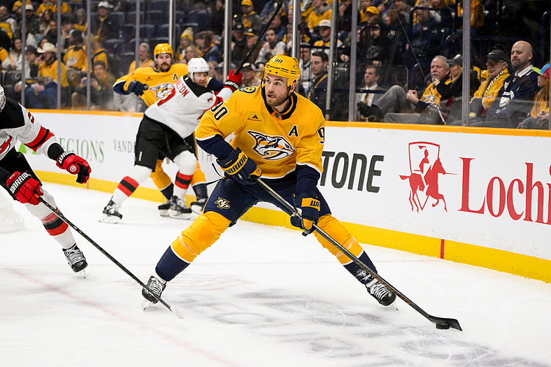 NHL: New Jersey Devils at Nashville Predators