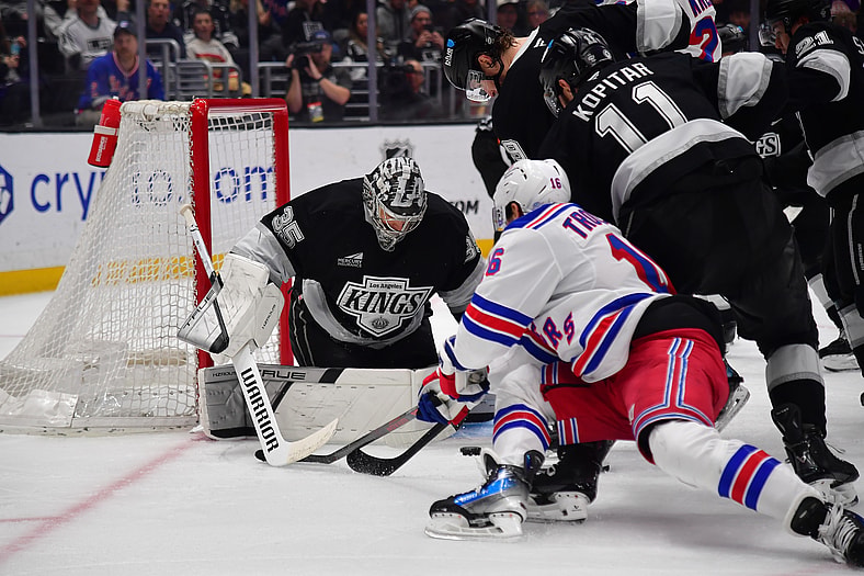 NHL: New York Rangers at Los Angeles Kings