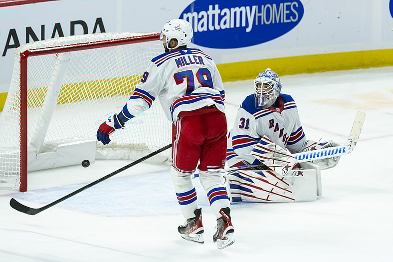 NHL: New York Rangers at Ottawa Senators
