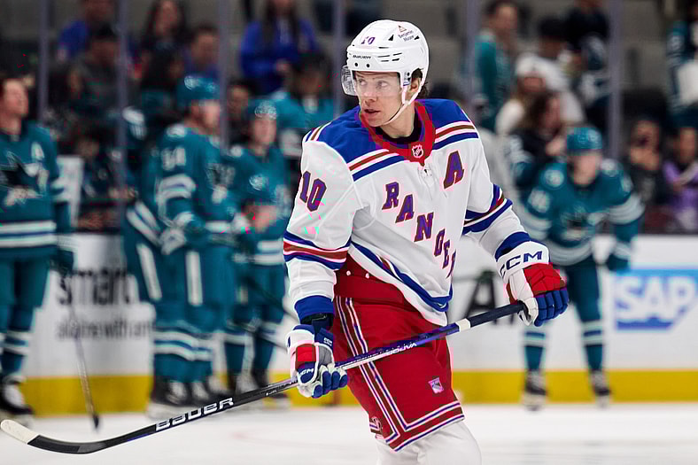 NHL: New York Rangers at San Jose Sharks