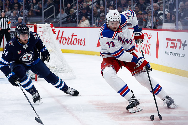 NHL: New York Rangers at Winnipeg Jets