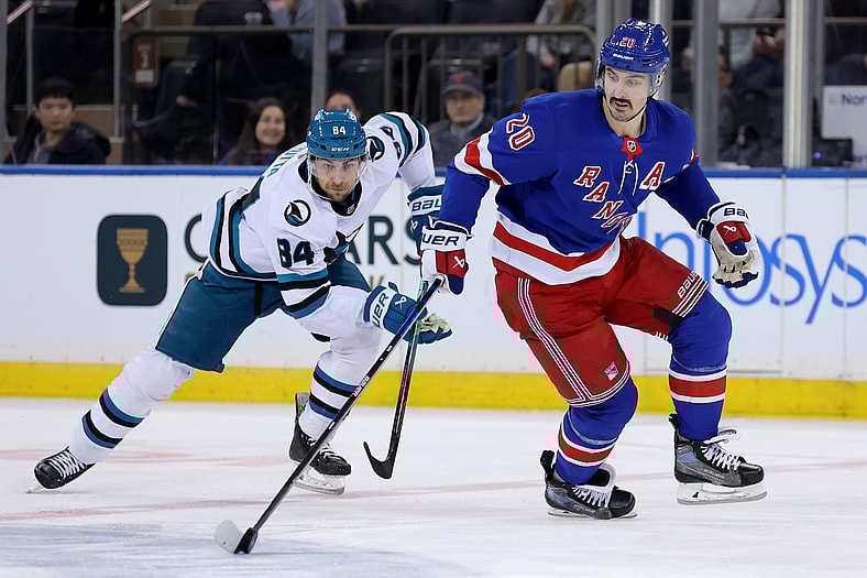 NHL: San Jose Sharks at New York Rangers