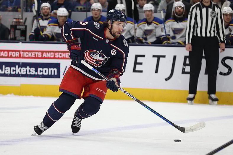 NHL: St. Louis Blues at Columbus Blue Jackets