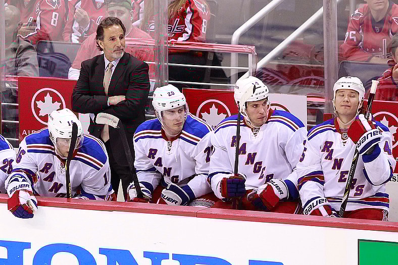 NHL: Stanley Cup Playoffs-New York Rangers at Washington Capitals