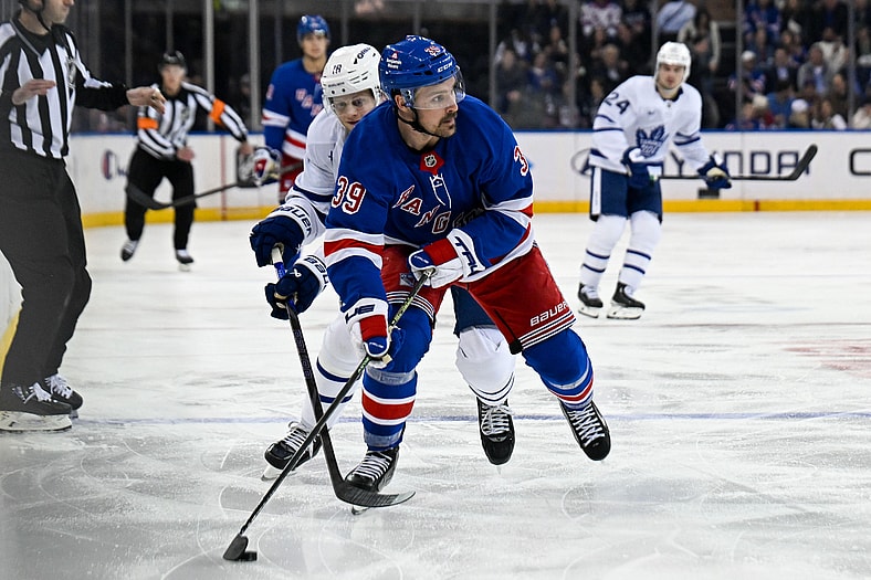 NHL: Toronto Maple Leafs at New York Rangers