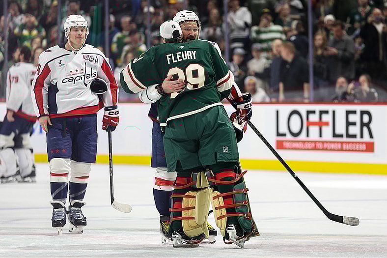 NHL: Washington Capitals at Minnesota Wild