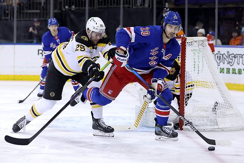 NHL: Boston Bruins at New York Rangers