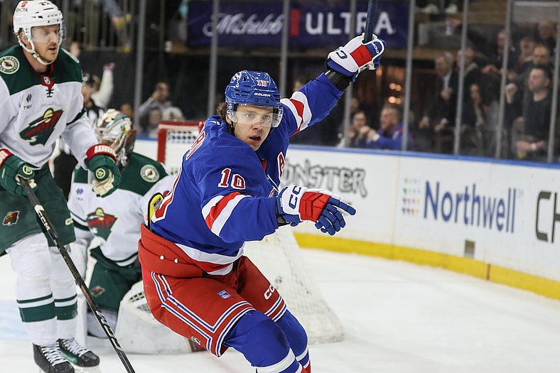 NHL: Minnesota Wild at New York Rangers