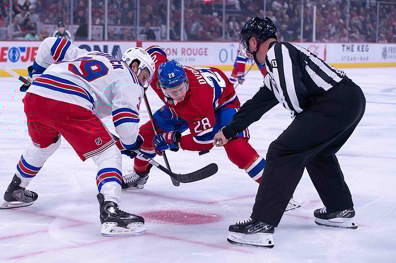 NHL: New York Rangers at Montreal Canadiens