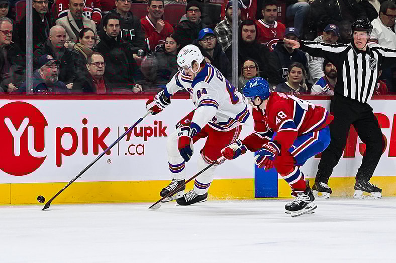 NHL: New York Rangers at Montreal Canadiens