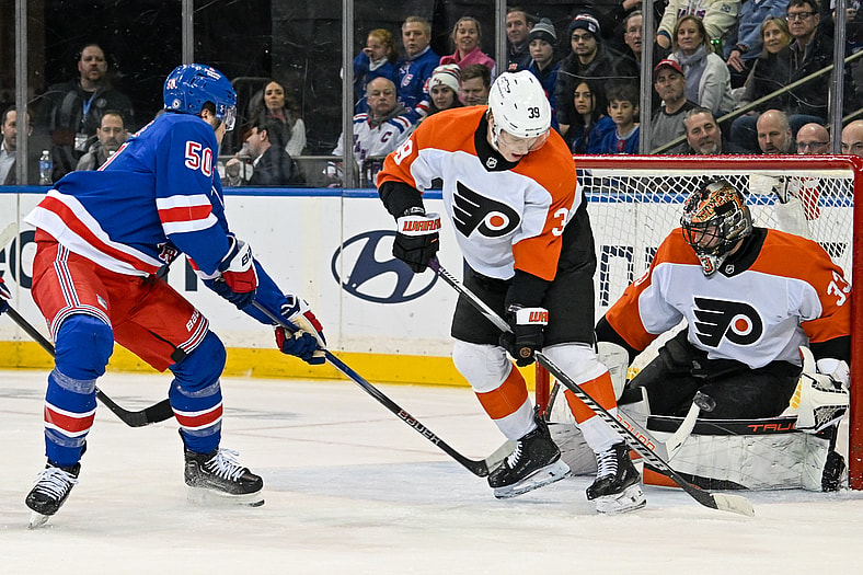 NHL: Philadelphia Flyers at New York Rangers
