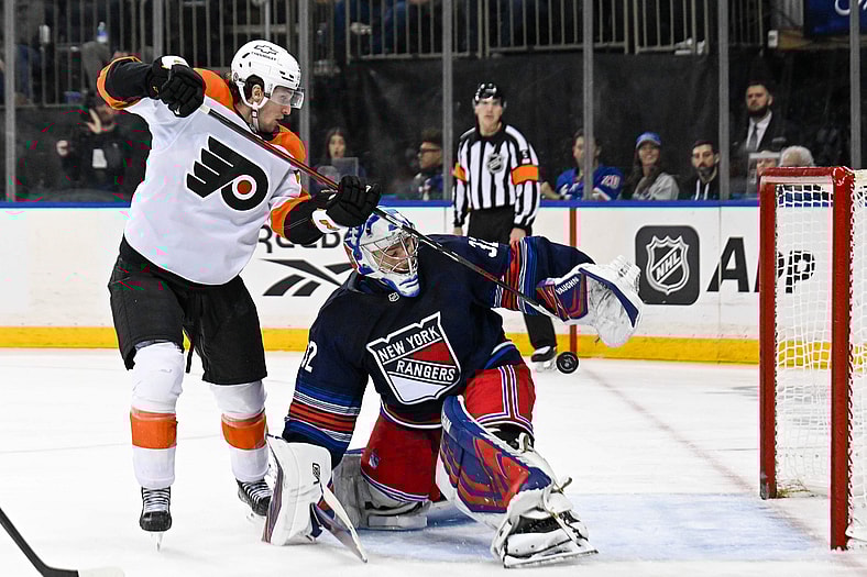 NHL: Philadelphia Flyers at New York Rangers