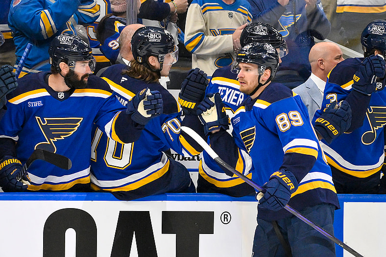 NHL: Stanley Cup Playoffs-Winnipeg Jets at St. Louis Blues