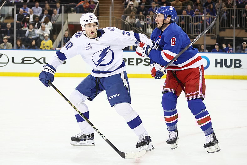 NHL: Tampa Bay Lightning at New York Rangers