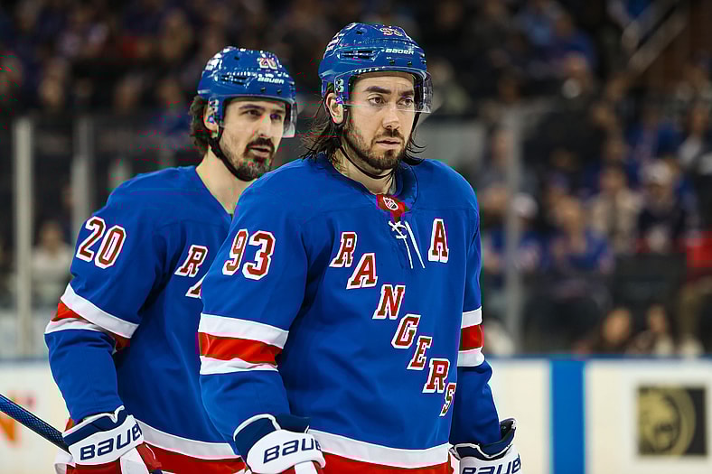 NHL: Vancouver Canucks at New York Rangers