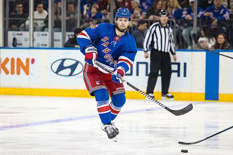 NHL: Vancouver Canucks at New York Rangers