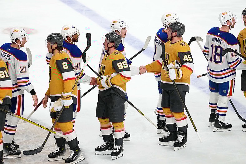 NHL: Edmonton Oilers at Vegas Golden Knights