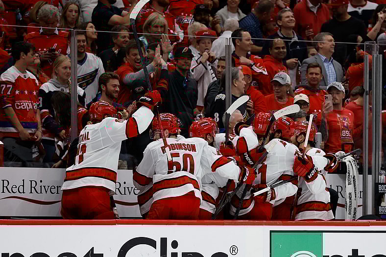 NHL: Stanley Cup Playoffs-Carolina Hurricanes at Washington Capitals