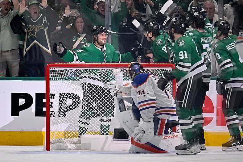 NHL: Stanley Cup Playoffs-Edmonton Oilers at Dallas Stars