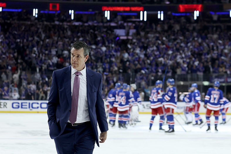 NHL: Stanley Cup Playoffs-Pittsburgh Penguins at New York Rangers