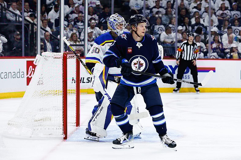 NHL: Stanley Cup Playoffs-St. Louis Blues at Winnipeg Jets