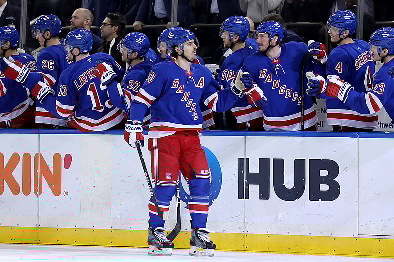 NHL: Boston Bruins at New York Rangers