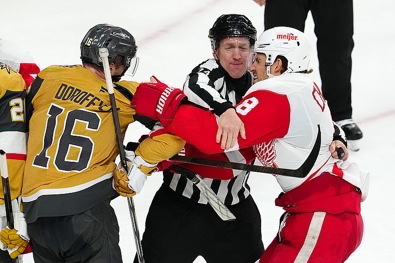 NHL: Detroit Red Wings at Vegas Golden Knights