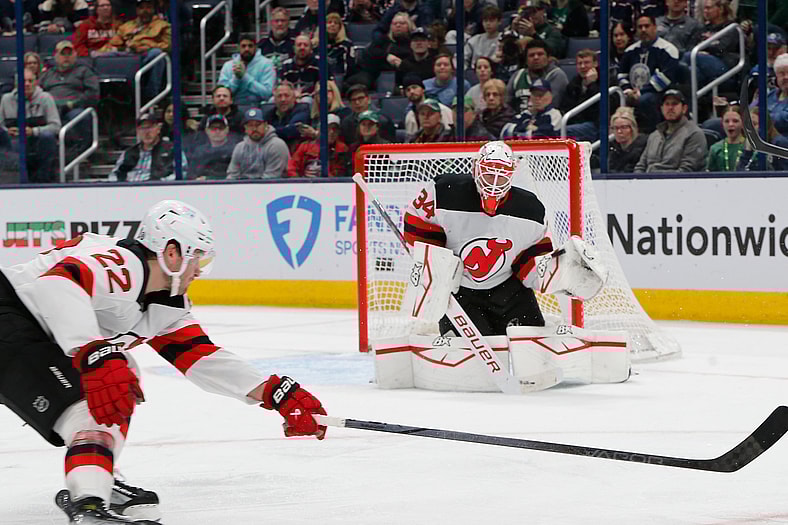 NHL: New Jersey Devils at Columbus Blue Jackets