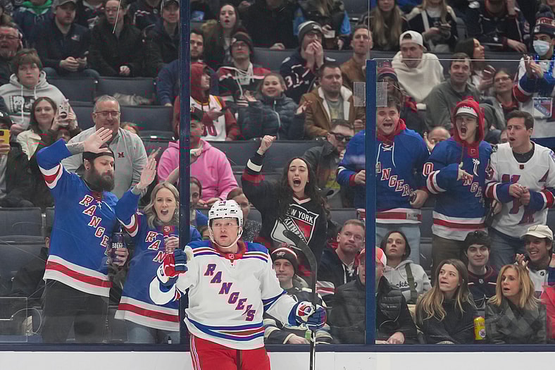 NHL: New York Rangers at Columbus Blue Jackets