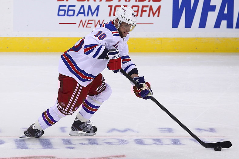 NHL: New York Rangers at New Jersey Devils