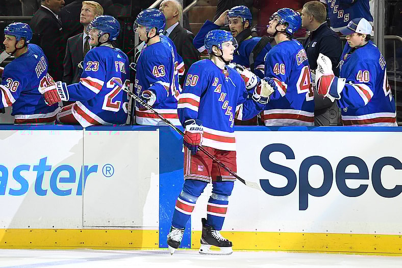 NHL: Preseason-New Jersey Devils at New York Rangers