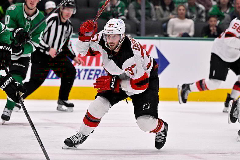 NHL: New Jersey Devils at Dallas Stars