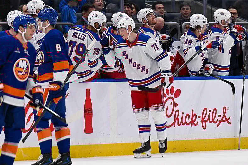 NHL: New York Rangers at New York Islanders
