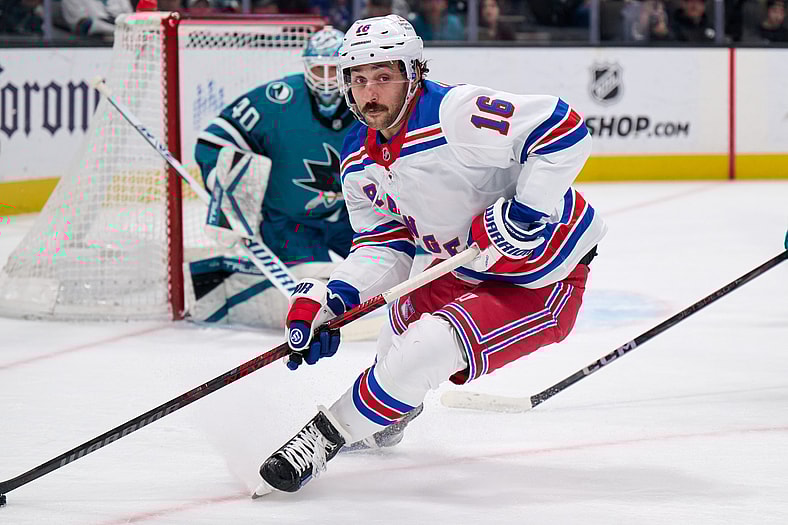 NHL: New York Rangers at San Jose Sharks