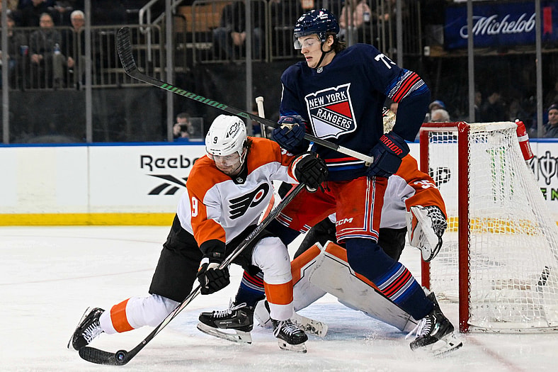NHL: Philadelphia Flyers at New York Rangers