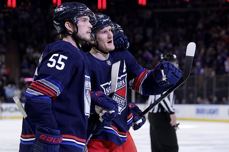 NHL: Pittsburgh Penguins at New York Rangers