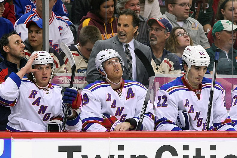 NHL: New York Rangers at Minnesota Wild
